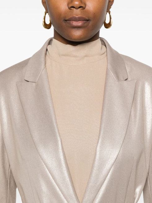 lamé blazer